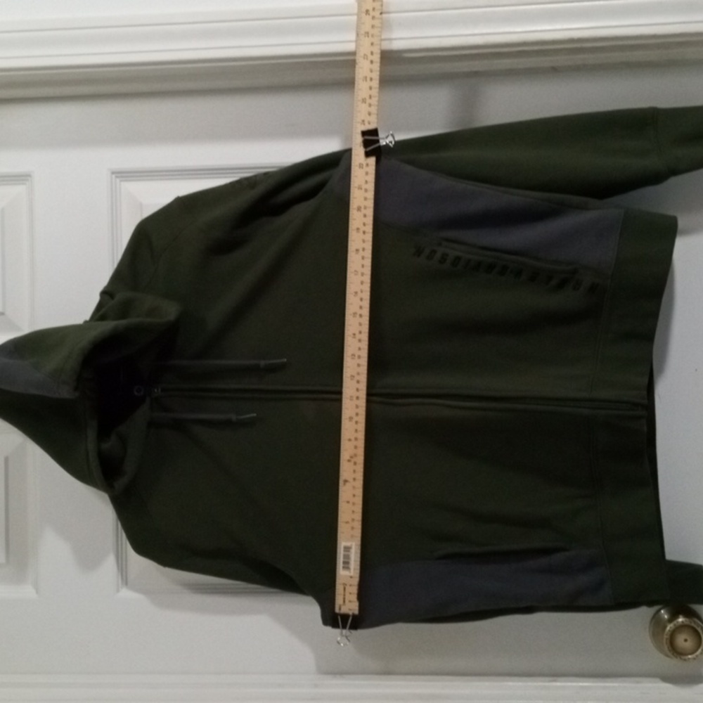Harley-Davidson Dark Green Full Zip Hoody Mens Large - Picture 5 of 6